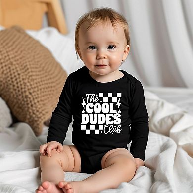 Cool Dudes Club Baby Long Sleeve Bodysuit