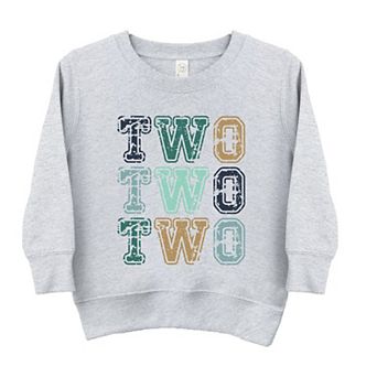 Two Two Two Toddler Graphic Sweatshirt
