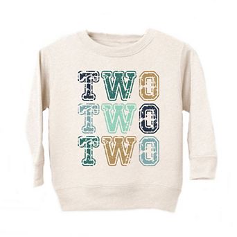 Two Two Two Toddler Graphic Sweatshirt