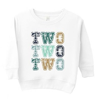 Two Two Two Toddler Graphic Sweatshirt