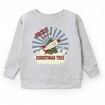Rocket Around The Christmas Tree - Youth Graphic Sweatshirt
