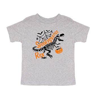 Spookysaurus Toddler Short Sleeve Graphic Tee