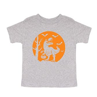 Dinosaur Moon Youth Short Sleeve Graphic Tee