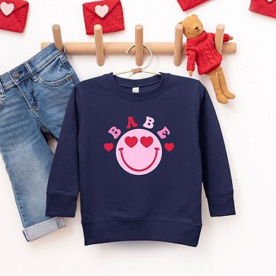 Babe Smile Toddler Graphic Sweatshirt