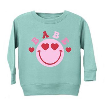 Babe Smile Toddler Graphic Sweatshirt