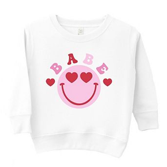 Babe Smile Toddler Graphic Sweatshirt