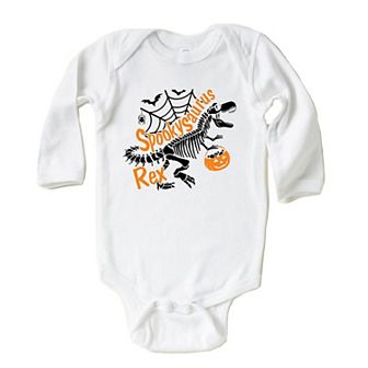 Spookysaurus Baby Long Sleeve Bodysuit