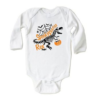 Spookysaurus Baby Long Sleeve Bodysuit