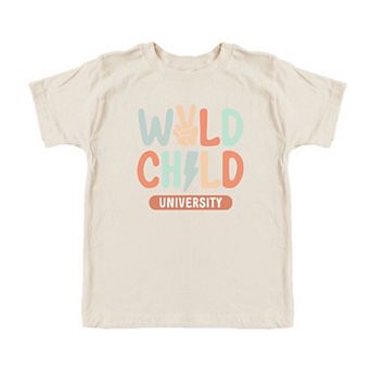 Wild Child Peace Youth Short Sleeve Graphic Tee