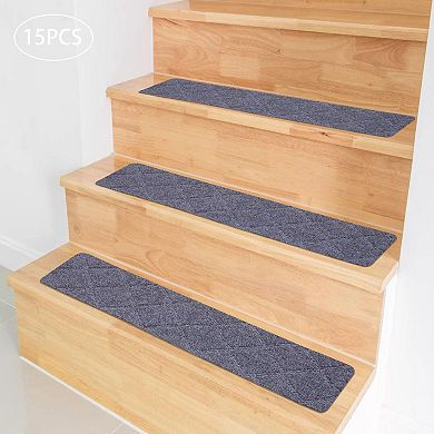 Non Slip Stair Treads Carpet Pads Set of 15