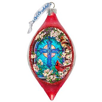 Sunday Morning Drop Glass Ornament By D. Gelsinger