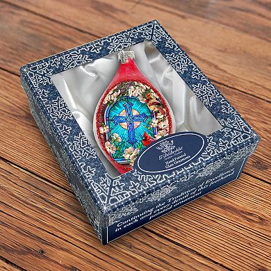 Sunday Morning Drop Glass Ornament By D. Gelsinger