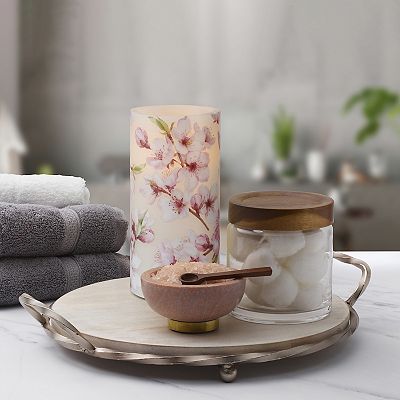 フォルクル　KARMA(カルマ) 177cm　+ マーカーチタニウム12.0 Mikasa LED Wax Tall Pillar Candle with Cherry Blossom Decal