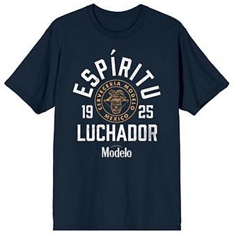 Men's Modelo Espiritu Luchador Short Sleeve Graphic T-Shirt