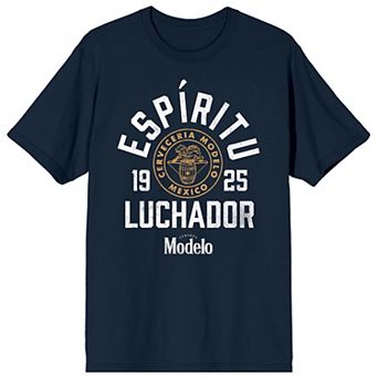 Men's Modelo Espiritu Luchador Short Sleeve Graphic T-Shirt