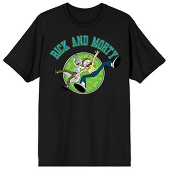 Men's Rick & Morty Collegiate Short Sleeve Graphic T-Shirt