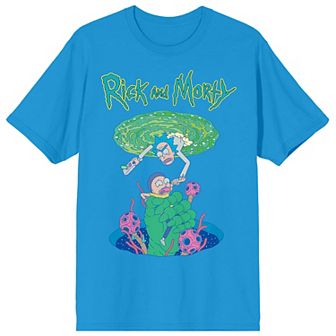 Men's Rick & Morty Portal Rescue Short Sleeve Graphic T-Shirt