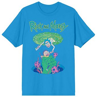 Men's Rick & Morty Portal Rescue Short Sleeve Graphic T-Shirt