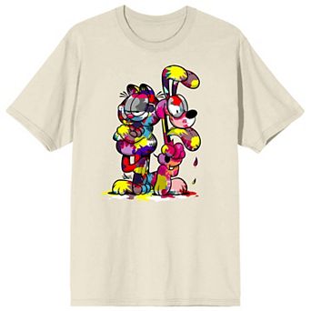 Men's Garfield Odie & Garfield Short Sleeve Graphic T-Shirt