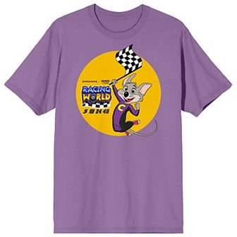 Men's Chuck E. Cheese Character Short Sleeve Graphic T-Shirt