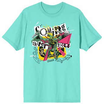 Men's Scooby-Doo Pterodactyl Smash Short Sleeve Graphic T-Shirt