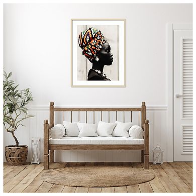 Black is Style by Oladimeji Odunsi Wood Framed Wall Art Print
