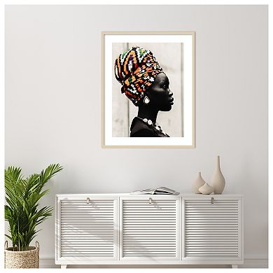 Black is Style by Oladimeji Odunsi Wood Framed Wall Art Print