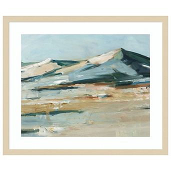 Spring Mountain View II by Ethan Harper Wood Framed Wall Art Print