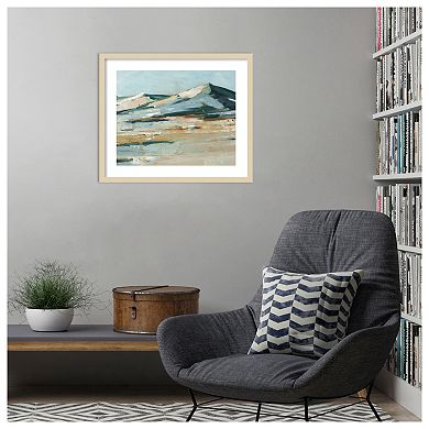 Spring Mountain View II by Ethan Harper Wood Framed Wall Art Print