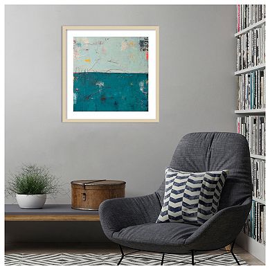 Blue Bay Hideaway by Erin Ashley Wood Framed Wall Art Print