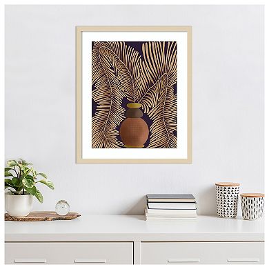 Leaf Concept I by Regina Morre Wood Framed Wall Art Print