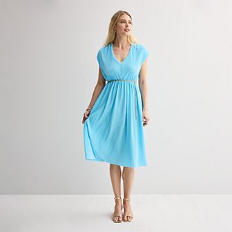 Women's INTEMPO™ Plisse Midi Dress