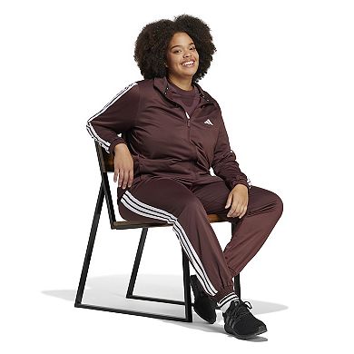 Plus Size adidas Tricot 3-Stripes Sportswear Track Pants