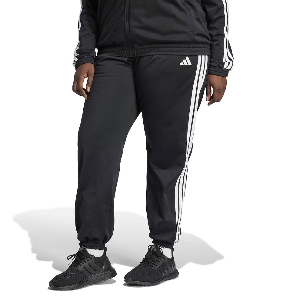 Plus Size adidas Tricot 3-Stripes Sportswear Track Pants