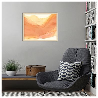 Sunset Layers I by Grace Popp Wood Framed Wall Art Print