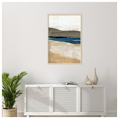 Buttermere I by Flora Kouta Wood Framed Wall Art Print