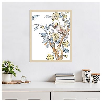 Poets Message II by Melissa W Wood Framed Wall Art Print