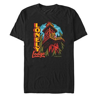 Men's Fortnite Lonely Lodge Graphic Tee