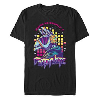 Men's Fortnite Where We Droppin' Graphic Tee