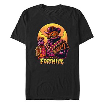 Men's Fortnite Mancake Poster Graphic Tee