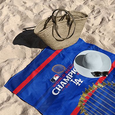 Los Angeles Dodgers MLB 2024 World Series Champions 30" x 60" Beach Towel