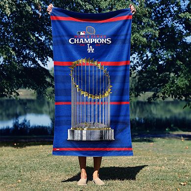 Los Angeles Dodgers MLB 2024 World Series Champions 30" x 60" Beach Towel