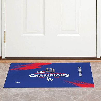 Los Angeles Dodgers MLB 2024 World Series Champions Washable Accent Rug