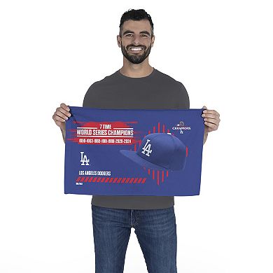 Los Angeles Dodgers MLB 2024 World Series Multi Champions 16" x 25" Keepsake Fan Towel 2-Pack