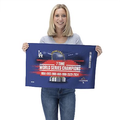 Los Angeles Dodgers MLB 2024 World Series Multi Champions 16" x 25" Keepsake Fan Towel 2-Pack