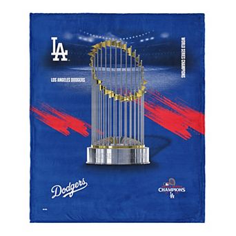 Los Angeles Dodgers MLB 2024 World Series Champions Silk Touch Throw Blanket