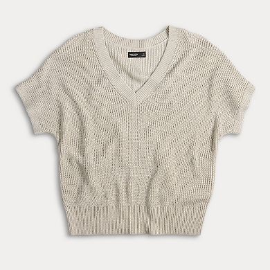 Women's Simply Vera Vera Wang V-Neck Sweater Tee