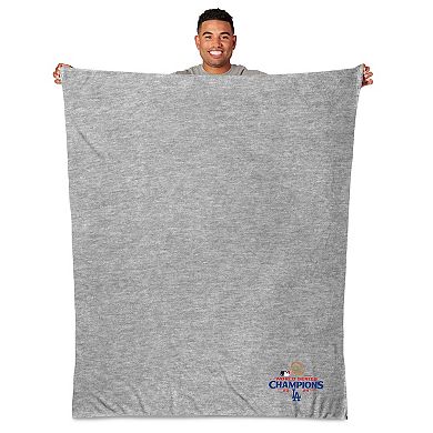 Los Angeles Dodgers MLB 2024 World Series Champions 50" x 60" Sweatshirt Throw Blanket