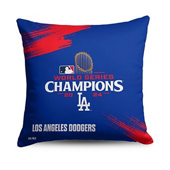 Los Angeles Dodgers MLB 2024 World Series Champs 18" x 18" Throw Pillow