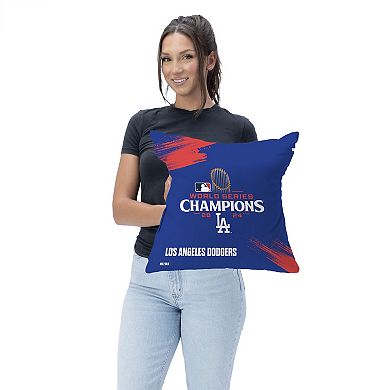 Los Angeles Dodgers MLB 2024 World Series Champs 18" x 18" Throw Pillow
